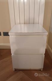 comodino MALM BIANCO