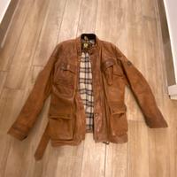 giacca belstaff in pelle