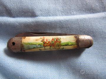 coltellino anni '50 souvenir Sicilia