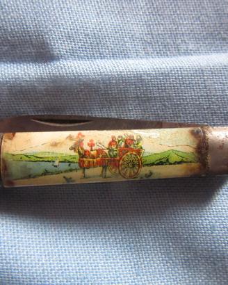 coltellino anni '50 souvenir Sicilia
