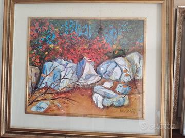 QUADRO NATURA  DI DALMA BRESOLIN (1923-2001)