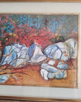 QUADRO NATURA  DI DALMA BRESOLIN (1923-2001)