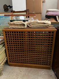 Copriradiatori in legno di rovere