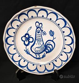 CAS Vietri – Piatto ceramica vietrese – Gallo