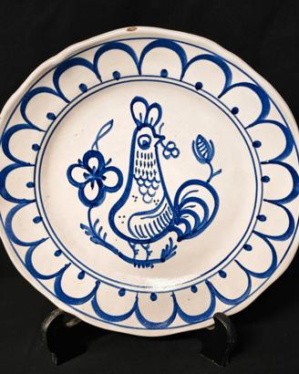 CAS Vietri – Piatto ceramica vietrese – Gallo