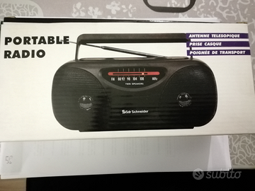 Radio portatile Schneider MR 18 fm