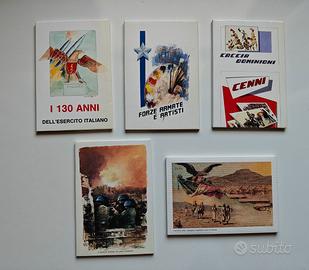 Folder “Cartoline Militari”. Mostra 1991 Ed. Lim.
