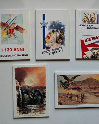 Folder “Cartoline Militari”. Mostra 1991 Ed. Lim.