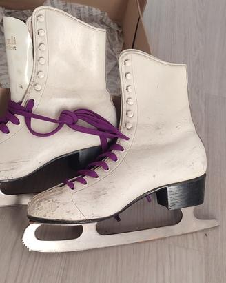 pattini da ghiaccio vintage 