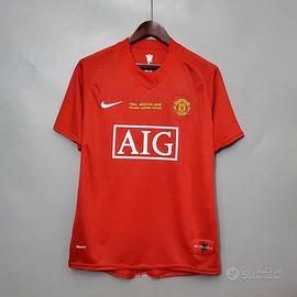 prima maglia Manchester United 2007/2008
