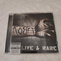 Cd metal originale "Live & Rare" del gruppo Korn n