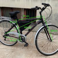 City Bike da Uomo Scout Nera