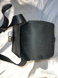 Borsello in cuoio 30x23x7 fatto a mano