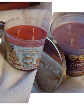 candele natalizie Bath&Body Works 