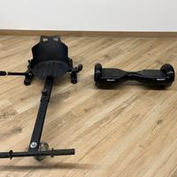 Overboard GoSmart Nero con Go kart