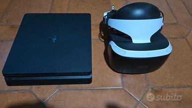 ps4 slim con VR + giochi