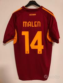 Maglia AS Roma home Malen 14 Adidas taglia L NUOVA