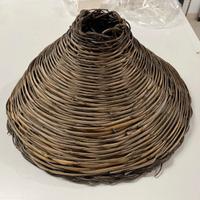 Lampadario in paglia tipico pugliese