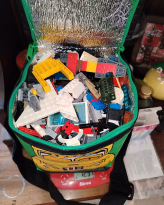 Lego sfuso 1200 più borsa tecmica 