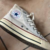 Converse donna alte bianche nr 35