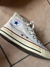 Converse donna alte bianche nr 35