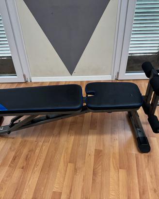 2 panche regolabili con leg extension