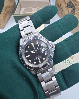 Rolex Submariner 1680 Red MK4 Full Set 1972