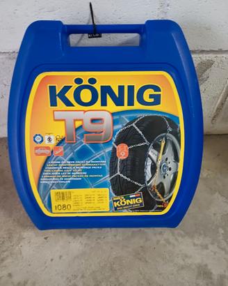 Catena da neve Konig T9, ruota di scorta, compress