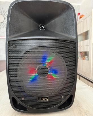 Cassa luci led amplificata
