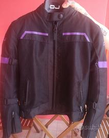 giubbotto moto donna