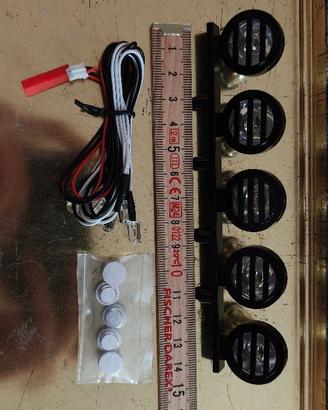 Barra luci alluminio Scaler 1/10