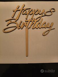 Scritte personalizzate in legno 