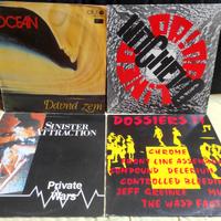 Blocco vinili vario genere 