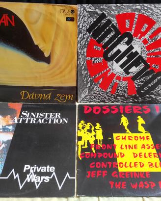 Blocco vinili vario genere 