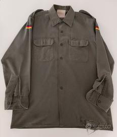 Camicia militare tedesca vintage wehrmacht 