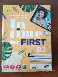 IN TIME FOR FIRST B2 + CD codice 9788853018939
