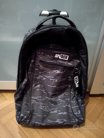 Zainetto scuola con rotelle nuovo