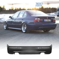 PARAURTI POSTERIORE BMW E39 LOOK M5 PDC DOPPIA USC