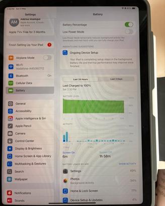 iPad Air 5th Gen 256GB + Apple Pencil 2 + Tastiera