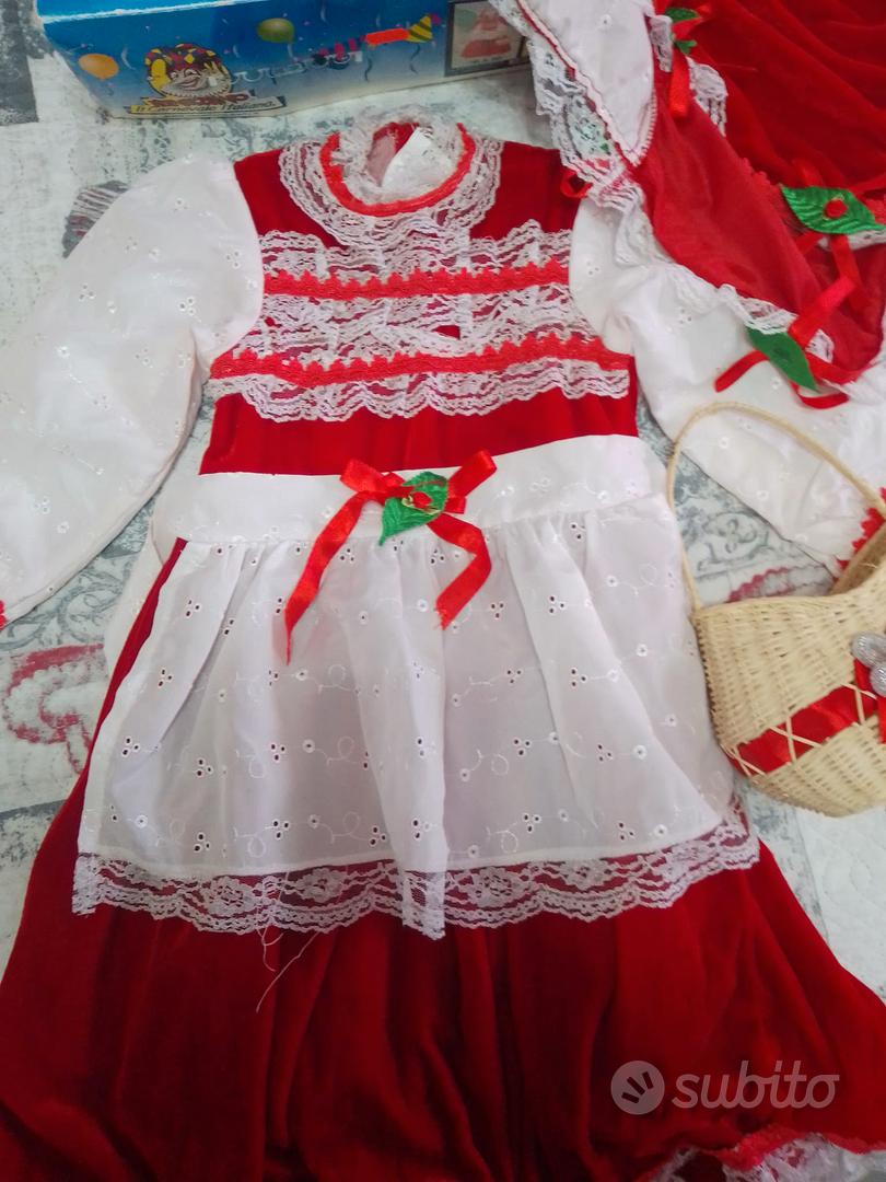 Vestito di carnevale hot sale cappuccetto rosso veneziano