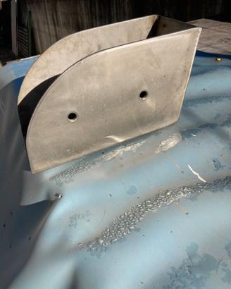 N4 Piastre inox per travi in legno