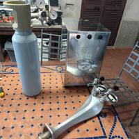 gasatore carbonatore acqua frizzante professionale