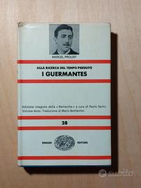 Alla ricer-ca del tempo perduto, Vol.III M. Proust