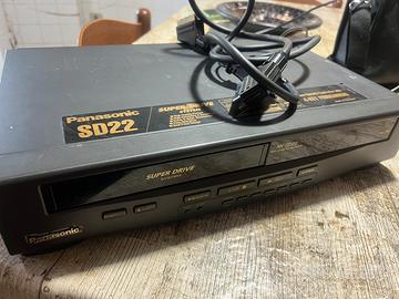 Videoregistratore vhs vintage Panasonic NVSD22