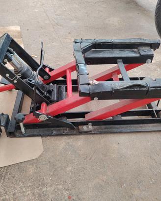 Cavalletto alza moto idraulico