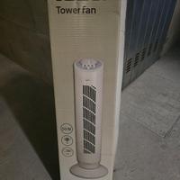 Ventilatore a torre con timer piantana silenzioso