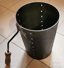 Ciminiera per accensione carbonella barbecue