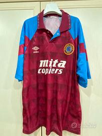 maglia calcio aston villa umbro vintage