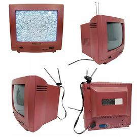 TV TELEVISORE CRT SCART RETROGAME RETROGAMING