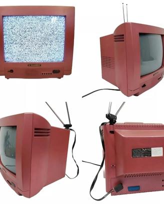 TV TELEVISORE CRT SCART RETROGAME RETROGAMING